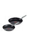 Tefal Air Сет Тигани От Неръждаема Стомана С Незалепващо Покритие 2 Съда