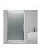 Devon Shower Screen for Shower with Sliding Door 107-110x200cm Clear Glass