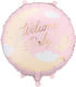 Balloon Foil Round Pink Baby" 45cm