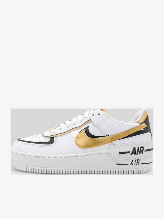 Nike Air Force 1 Shadow Γυναικεία Sneakers Λευκό