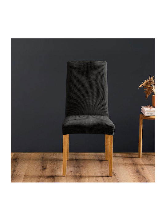 Sacha Noir Elastische Abdeckung für Stuhl Noir 50x45cm 1Stück 1612934