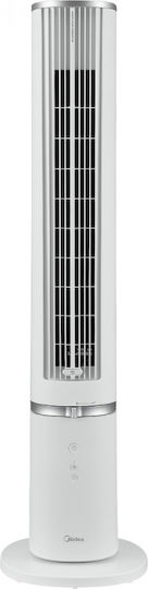 Midea Ανεμιστήρας Πύργος 45W με Τηλεχειριστήριο Λευκός