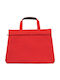 Drafting Bag with Zipper and Handle Red