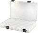 Fishing Box Artificial Sf 378 Plastilys Transparent Double-Sided 10 Slots