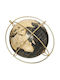 Decorative Office Globe of Perpetual Motion 28x26.5x21 Cm Blue Aria Trade