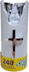 Clever Casa Малка Led Бяла Свещ С Продължителност 240 Дни С Превключвател On Off