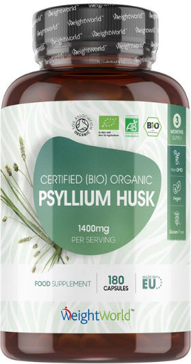 WeightWorld Psyllium Husk 700мг 180 капси