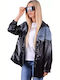Women's Lifestyle Jacket for Winter Black