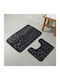 Olia Home Set Covorașe de Baie 2548312 Deep Grey 2buc