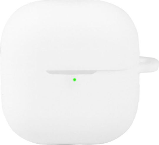 Schutzhülle Für Bluetooth-Ohrhörer Silikon Huawei FreeClip Einfarbig Weiß