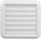 Plastic Vent Louver Square