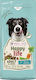 Happy Life 12.5kg Trockenfutter für erwachsene Hunde mit Lachs und Reis