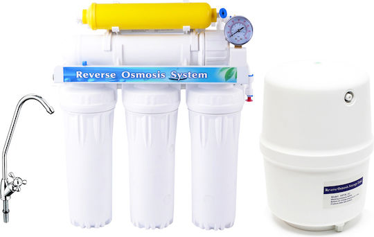 QWaterFilters Σύστημα Αντίστροφης Όσμωσης Ro-6