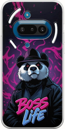 Boss Life Panda Nothing Phone 3a 5g TPU Flexibil Silicon Transparent