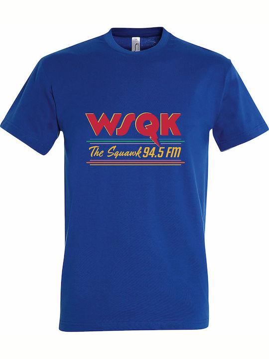 Unisex T-shirt Stranger Things Wsqk Squawk 94.5...