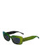Karl Lagerfeld Damen Sonnenbrille mit Grün Gestell und Grün Linse