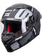 Axxis Fenix B2 Black/Grey Matt Cască Moto Față întreagă DOT / ECE 22.06 cu Sunvisor