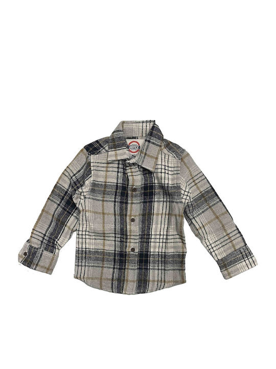 Joyce Kids Shirt Long Sleeve Gray