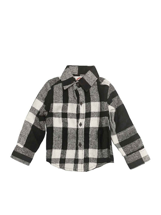 Joyce Kids Shirt Long Sleeve White