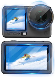 Dji Osmo Action 6 Startrc 3 1 Προστατευτικά Φακών Μπροστινής Πίσω Οθόνης Σκληρυμένο Γυαλί 2 Σετ