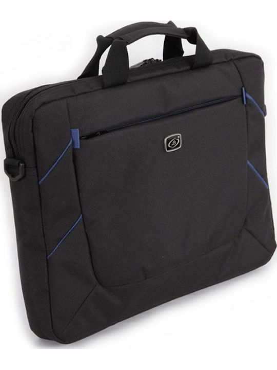 Luckysky Laptoptasche Schulter / Handheld 15.6 Zoll Schwarze LSM7463-A