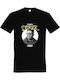 Kinder-T-Shirt Black Delightful Derek Fun, Stranger Things