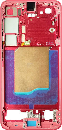 Clappio Central Chassis Galaxy S25 Repair Part Mid-frame Coral