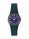Swatch Swatch Women's Watch with Green Rubber Strap