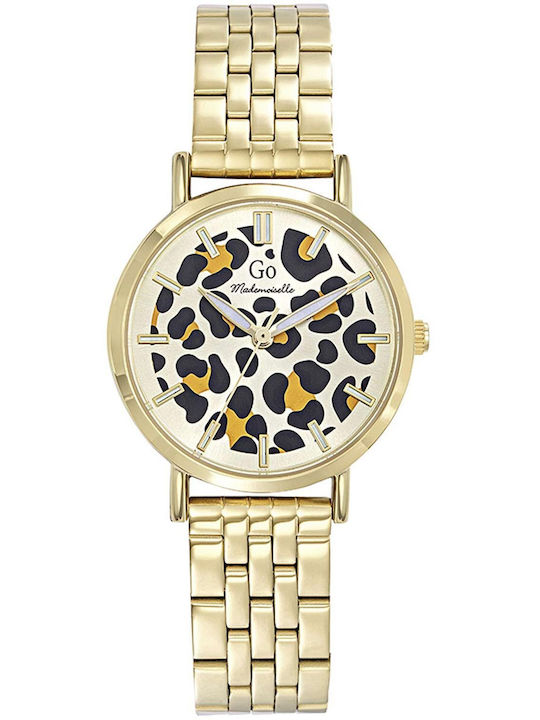 GO Mademoiselle Women's Watch with Gold Metal Bracelet