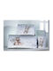 Down Town Home Set Babyhandtücher 3tlg Aqua Gewicht 600gr/m²