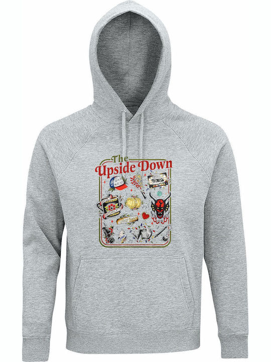 kirikoko Kinder-Sweatshirt mit Kapuze Grey Mela...