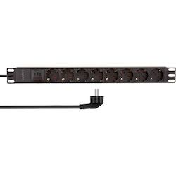 Logilink Pdu 1u 19 Inch Rack 8 Schuko Sockets Schuko Input Max 16 A Overload Protection Ip20 2 M Black "pdu8c04" Green Stamp 0.8 Lei Logilink Pdu 1u 19 Inch Rack 8 Schuko Sockets Schuko Input Max 16 A Overload Protection Ip20 2 M Black "pdu8c04" Green Stamp 0.8 Lei