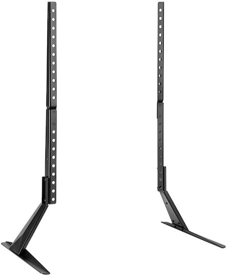 DM Pro DM-2375S Επιτραπέζια Βάση Τηλεόρασης έως 75" και 40kg Μαύρο