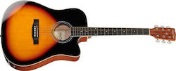 Harley Benton D-120ce Vs Chitară Electro-acustică