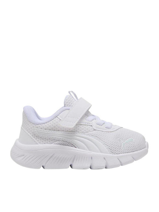 PUMA Kids Sneakers With Hoop & Loop Closure White