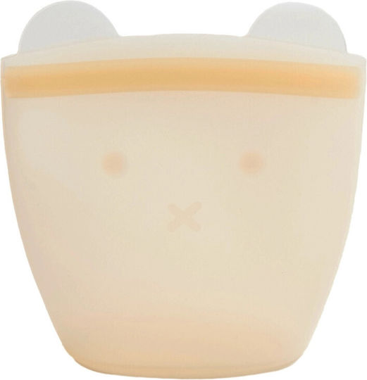 Zingies Jim Recipient pentru copii din silicon 0.27lt Transparent