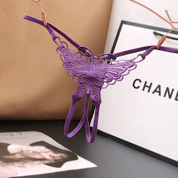 Women’s Purple Thong