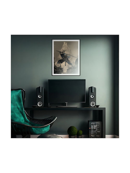 Gaming Poster Dark Souls Artorias Abyss Gm2374 21cm X 30cm Black Wooden Frame
