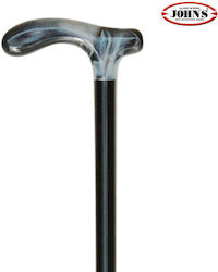 Gehstock Aluminium Griff Taff Verstellbar Schwa...