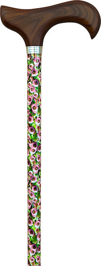Baston Din Aluminiu Cu Înălțime Reglabilă Model Floral Garcia 407