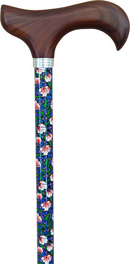Baston Din Aluminiu Cu Înălțime Reglabilă Model Floral Garcia 403