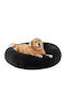 Pillow Dog Round Black