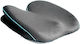Orthopedic Seat Cushion with Memory Foam 45x38x8cm Gray