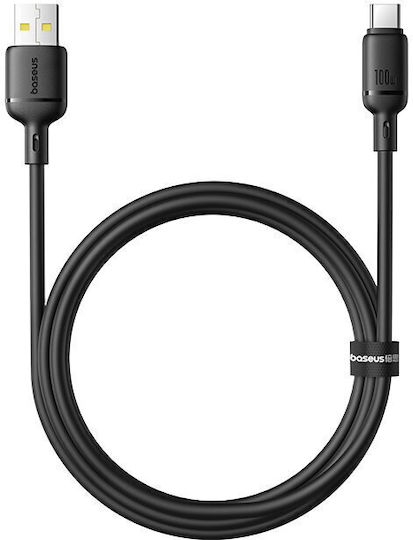 Pudding Schnelles Laden Datenkabel Smartphone USB zu USB Typ-C 3a 2m Schwarzes