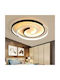 Deckenleuchte – Moderner Design 3 Farben Licht-50 × 50 × 50 × 10 cm