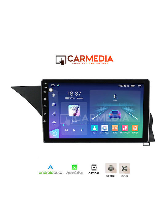 Carmedia Auto-Audiosystem für Mercedes-Benz GLK 2008-2013 (Bluetooth/USB/WiFi/GPS/Apple-Carplay/Android-Auto) mit Touchscreen 12.3"