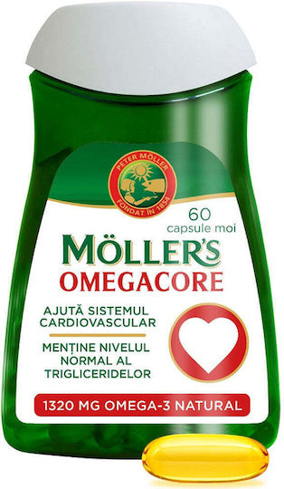 Moller's Omegacore 60 softgels