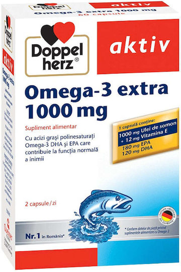 Doppelherz Omega 3 Extra 1000mg 60 capace