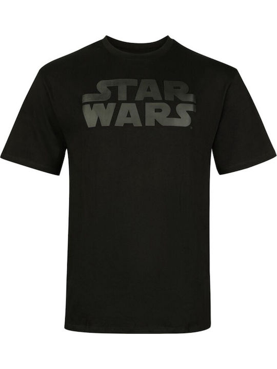 Tricou Star Wars Logo Negru Meswts028