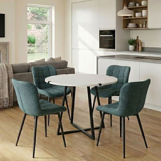 Dining Room Rubes Chiara 5pcs 100x100cm